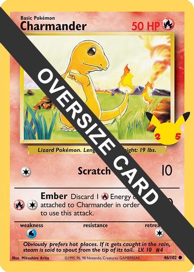 charmander first edition pokemon card 1999 Pokemon Base Set 1st Edition Shadow | Charmander #46 NEAR MINT