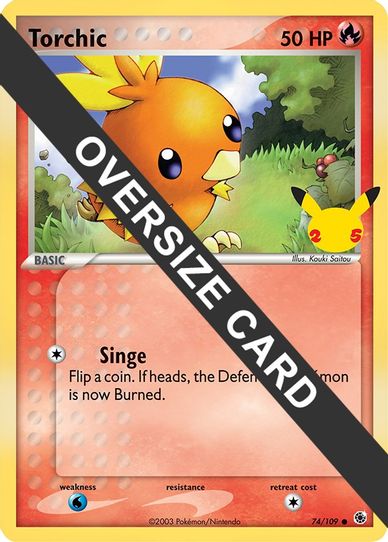 pokemon card torchic Torchic 67/108