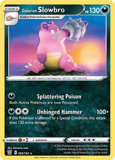 slowbro pokemon card Trading Game Gym Heroes Uncommon Sabrina's #60 Stage 1 ULTRA RARE Slowbro EX +