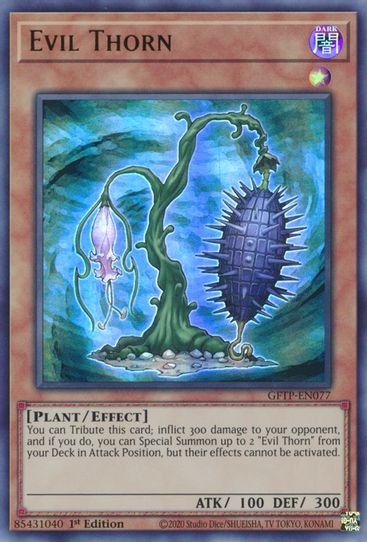 Evil Thorn (GFTP-EN077) [Ghosts From the Past] – Pokemon Plug