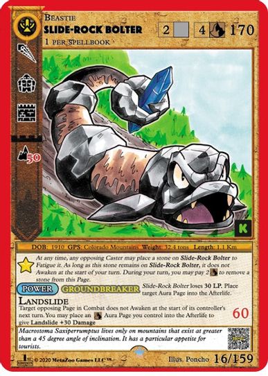 Slide-Rock Bolter (16) [Cryptid Nation: Kickstarter Edition] – Pokemon Plug