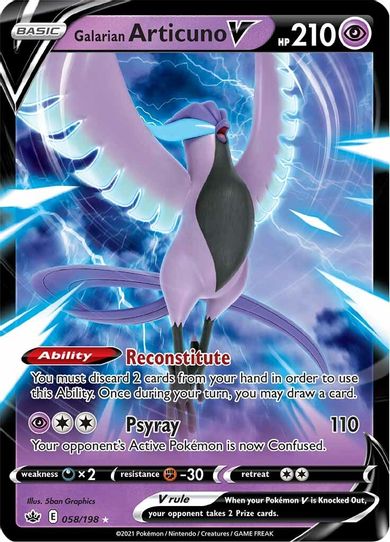 psychic pokemon v cards Mew V Fusion Strike Pokemon Card