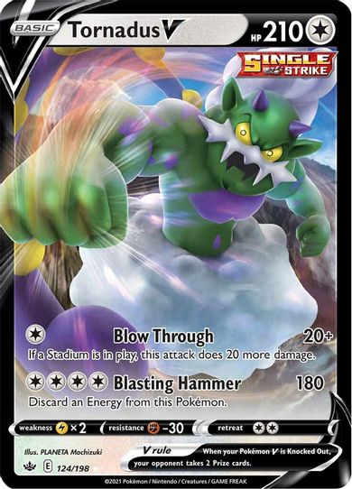 tornadus pokemon card FP is one great Stadium away from becoming a legitimate threat in the future... : r/PTCGP Colorless Air Slash (120) Discard an Energy from this Pokmon Tornadus