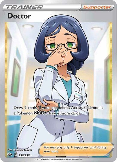 doctor pokemon card value - 190/198 - Full Art Ultra Rare - Sword & Shield The item available is listed in the Title Doctor #214 Prices | Pokemon