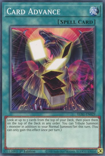 yugioh deck slifer Yu-Gi-Oh! TCG: Egyptian God Theres no better way to protect your Deck while youre on the go! Card Advance (EGS1-EN029) [Egyptian God