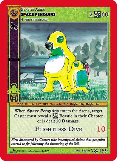 Space Penguins (78) [Cryptid Nation: First Edition] – Pokemon Plug