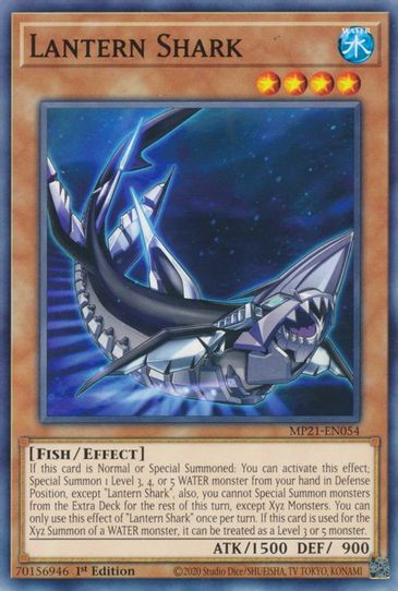 pictures of pokemon card Lantern Shark (MP21-EN054) [2021 Tin of Ancient Battles] – Pokemon Plug
