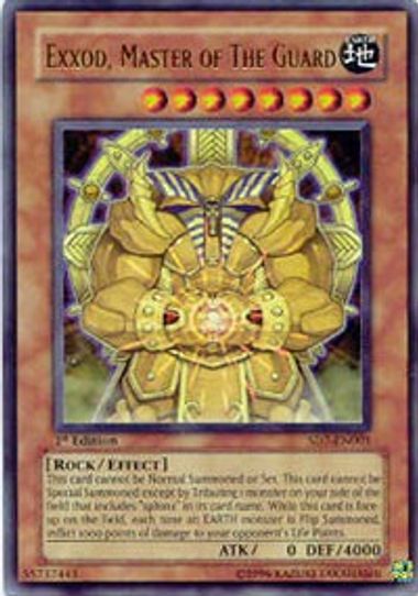 Exxod, Master of the Guard (SD7-EN001) [Structure Deck: Invincible For Pokemon Plug Exxod, Master of the Guard (SD7-EN001) [Structure Deck: Invincible For Pokemon Plug