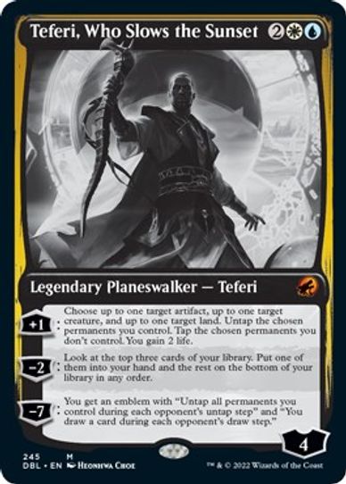Teferi, Who Slows the Sunset (245) [Innistrad: Double Feature] – Pokemon  Plug