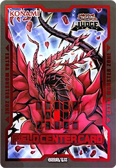 Official Judge Field Center Token: Black Rose Dragon [Judge Promotiona Pokemon Plug Official Judge Field Center Token: Black Rose Dragon [Judge Promotiona Pokemon Plug