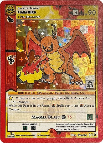 Piasa Bird (Cryptid Nation Mystery Collection) (2/10) [Miscellaneous P –  Pokemon Plug