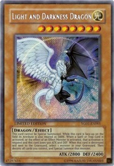 Light and Darkness Dragon (YG01-EN001) [Yu-Gi-Oh! GX Manga Promotional Pokemon Plug Light and Darkness Dragon (YG01-EN001) [Yu-Gi-Oh! GX Manga Promotional Pokemon Plug