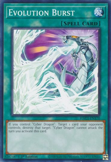 Evolution Burst (HAC1-EN170) [Hidden Arsenal: Chapter 1] – Pokemon Plug