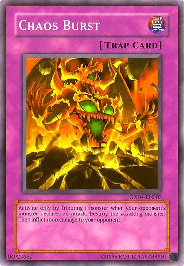 Chaos Burst (GX Tag Force ) (GX04-EN003) [Yu-Gi-Oh! Video Game Promoti – Pokemon Plug