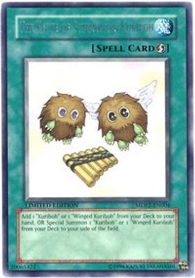 The Flute of Summoning Kuriboh (MDP2-EN004) [McDonald's Promo Series 2 –  Pokemon Plug