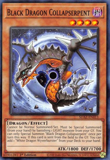 Black Dragon Collapserpent (SDAZ-EN013) [Structure Deck: Albaz Strike] –  Pokemon Plug