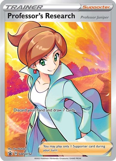professors research pokemon card Professor's Research SWSH152 (SWSH152) [SWSH: Sword & Shield Promo Car – Pokemon Plug