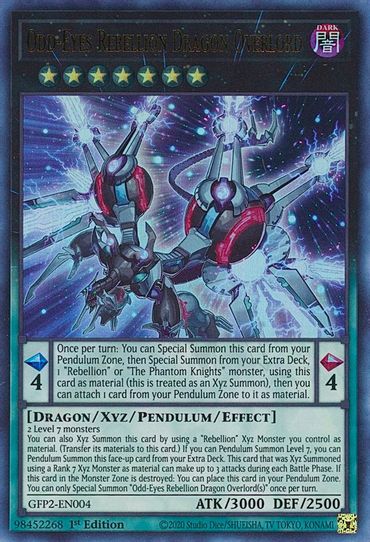 Odd-Eyes Rebellion Dragon Overlord (GFP2-EN004) [Ghosts From the Past: Pokemon Plug Odd-Eyes Rebellion Dragon Overlord (GFP2-EN004) [Ghosts From the Past: Pokemon Plug