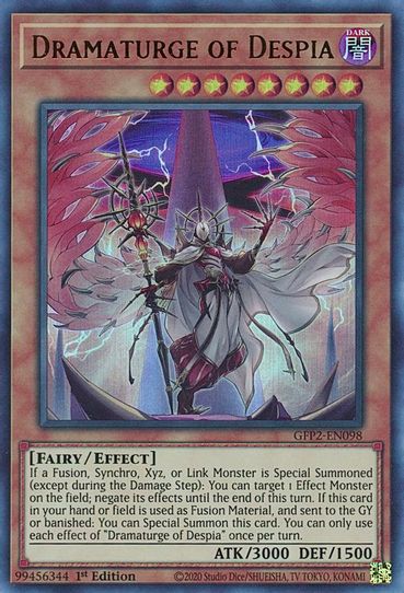 dark fairy monsters yugioh Dramaturge of Despia (GFP2-EN098) [Ghosts From the Past: The 2nd Haunt –  Pokemon Plug