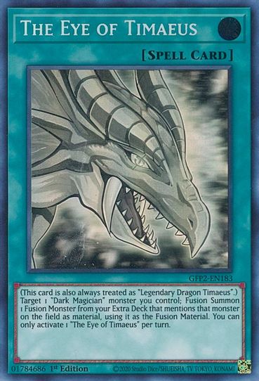The Eye of Timaeus (Ghost Rare) (GFP2-EN183) [Ghosts From the Past: Th Pokemon Plug The Eye of Timaeus (Ghost Rare) (GFP2-EN183) [Ghosts From the Past: Th Pokemon Plug