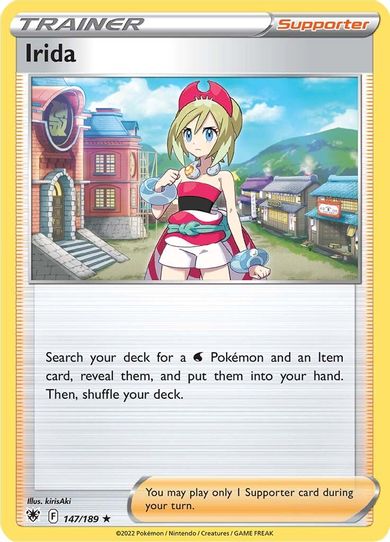Pokemon Trading Card Game Sword & Shield Astral Radiance Rare Irida #147
