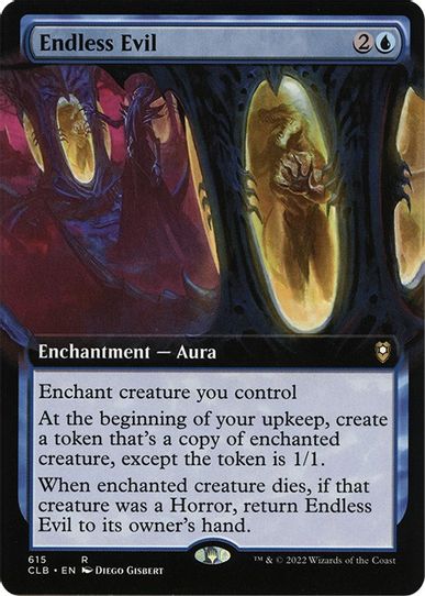 Endless Evil (Extended Art) (615) [Commander Legends: Battle for Baldu Pokemon Plug Endless Evil (Extended Art) (615) [Commander Legends: Battle for Baldu Pokemon Plug