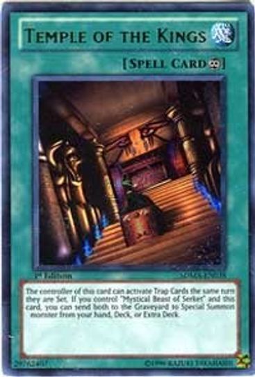 Temple of the Kings (SDMA-EN038) [Structure Deck: Marik] – Pokemon Plug