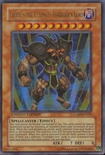 Exodius the Ultimate Forbidden Lord (JUMP-EN025) [Shonen Jump Magazine Pokemon Plug Exodius the Ultimate Forbidden Lord (JUMP-EN025) [Shonen Jump Magazine Pokemon Plug
