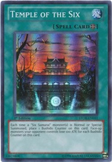 yugioh storm of ragnarok booster box Temple of the Six (STOR-EN051) [Storm of Ragnarok] – Pokemon Plug