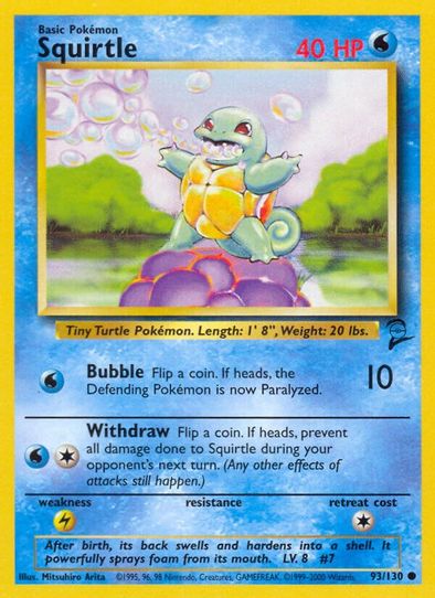 pokemon cards squirtle - 148/142 Stellar Crown - Illustration Rare IR If heads I Collected Every Squirtle Card