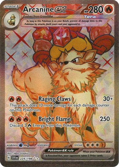 pokemon arcanine card Pokemon BREAKpoint Arcanine #11