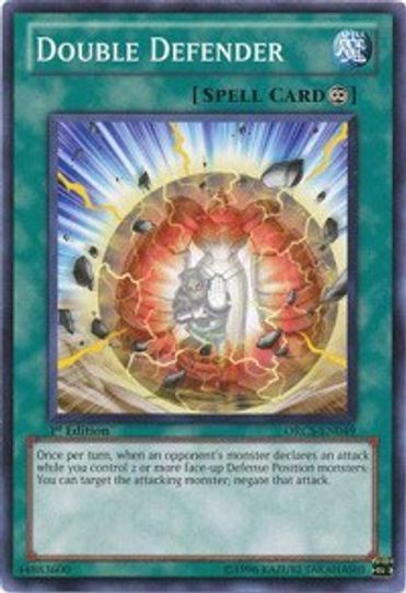 Double Defender (ORCS-EN049) [Order of Chaos] – Pokemon Plug