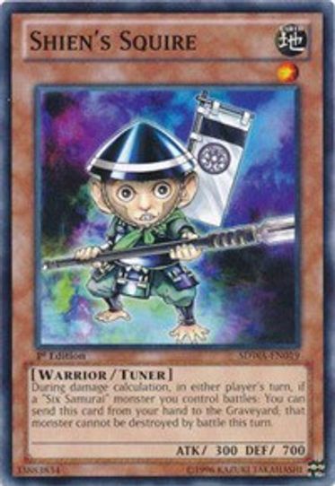Shien's Squire (SDWA-EN019) [Structure Deck: Samurai Warlords] – Pokemon  Plug