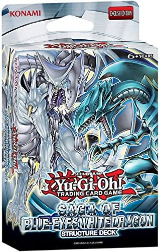 YuGiOh! Structure Deck: Saga of Blue-Eyes White Dragon [2022 Version, 41 Cards]