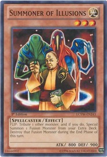 yugioh cards legendary collection 3 Summoner of Illusions (LCYW-EN243) [Legendary Collection 3: Yugi's Wor – Pokemon Plug