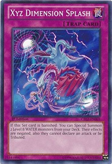 Xyz Dimension Splash (CBLZ-EN069) [Cosmo Blazer] – Pokemon Plug