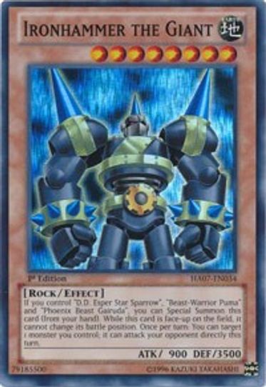 are pokemon cards worth more than yugioh Ironhammer the Giant (HA07-EN034) [Hidden Arsenal 7: Knight of Stars] –  Pokemon Plug