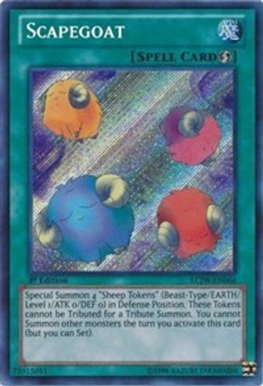 scapegoat card yugioh Scapegoat (LCJW-EN066) [Legendary Collection 4: Joey's World] – Pokemon Plug