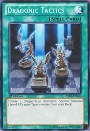 Dragonic Tactics (YSKR-EN040) [Starter Deck: Kaiba Reloaded] – Pokemon Plug