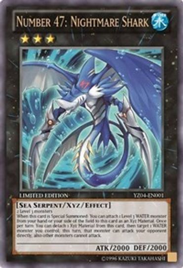 yugioh zexal all number cards summon Number : Nightmare Shark (YZ04-EN001) [Yu-Gi-Oh! ZEXAL Manga Promotion – Pokemon Plug