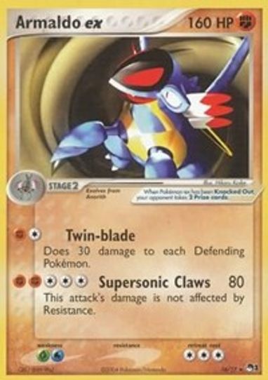 Armaldo ex (Non Holo) (16) [POP Series 1] – Pokemon Plug