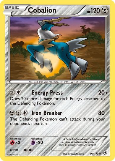 pokemon cobalion card (Mega Rising #169/331, 3-Diamonds) All collectibles I sell are all authentic Pokemon - Cobalion GX -