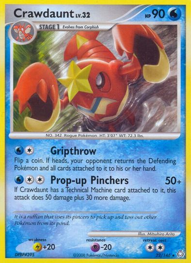 crawdaunt pokemon card Crawdaunt 85