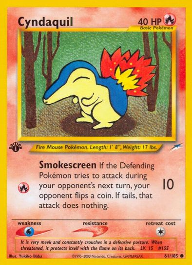 all cyndaquil pokemon cards Cyndaquil Cards | Dex