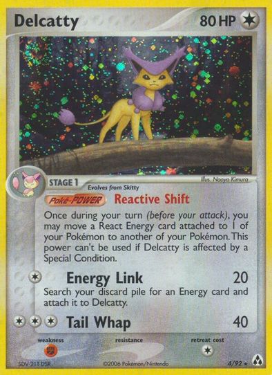 delcatty pokemon card Trading Game Celestial Storm Holo Rare #121 Card Number / Rarity Delcatty (23/146) [Diamond & Pearl: