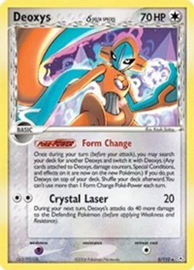all deoxys pokemon cards Deoxys (Delta Species