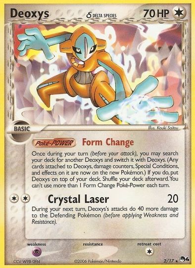 deoxys v pokemon card value The Most Expensive Deoxys Pokemon TCG Cards