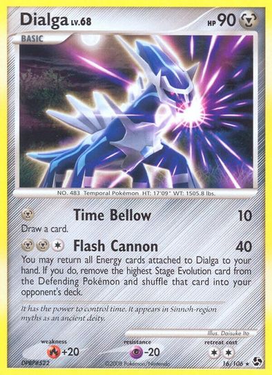 dialga pokemon card value Dialga (1/130)