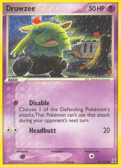 pokemon cards drowzee Card Violet 151 Type Drowzee #086 Japanese