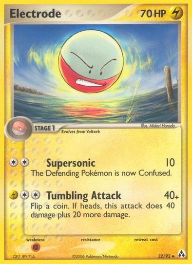 pokemon cards electrode Pokemon Card Japanese Nanjamo's Electrode 027/100 sv9 TCG